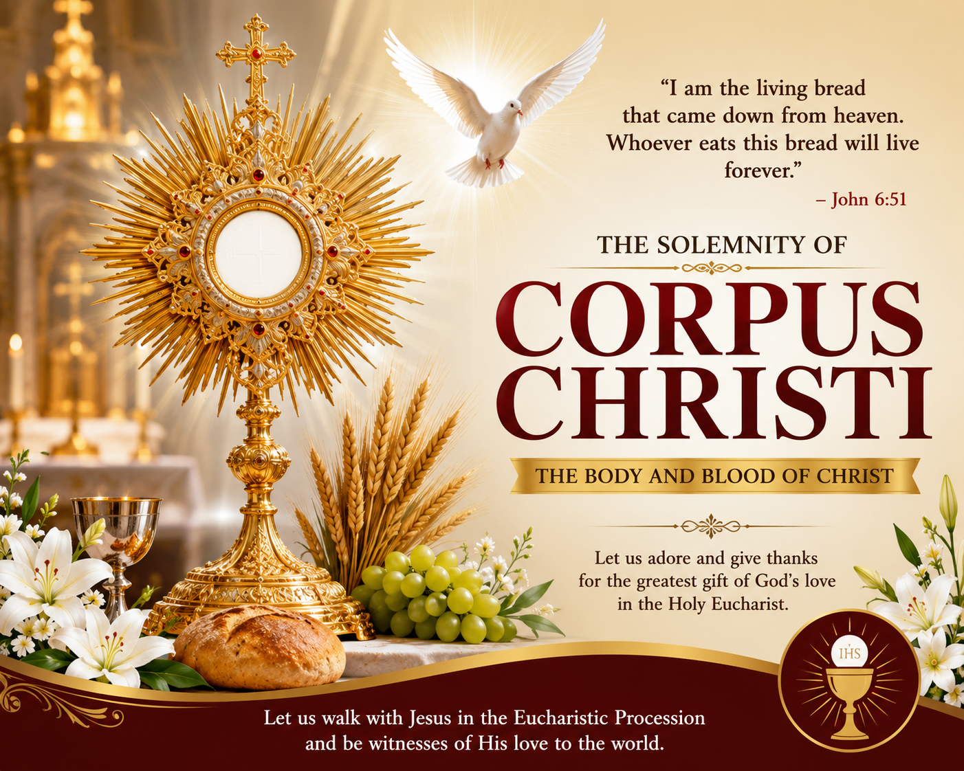 Solemnity of the Most Holy Body and Blood of Christ (Corpus Christi)